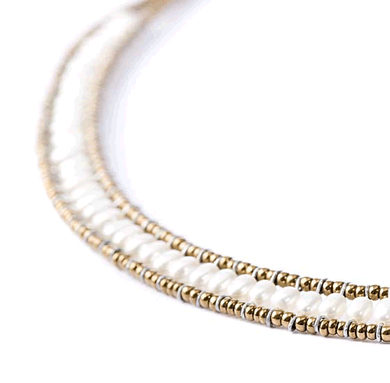 Italian pearl necklace by Ziio.