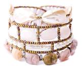 Pink opal bracelet by Ziio