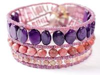Pink and Purple Ziio bracelet
